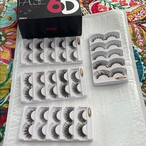 Ellice 6D False Eyelashes Set 20 pairs new